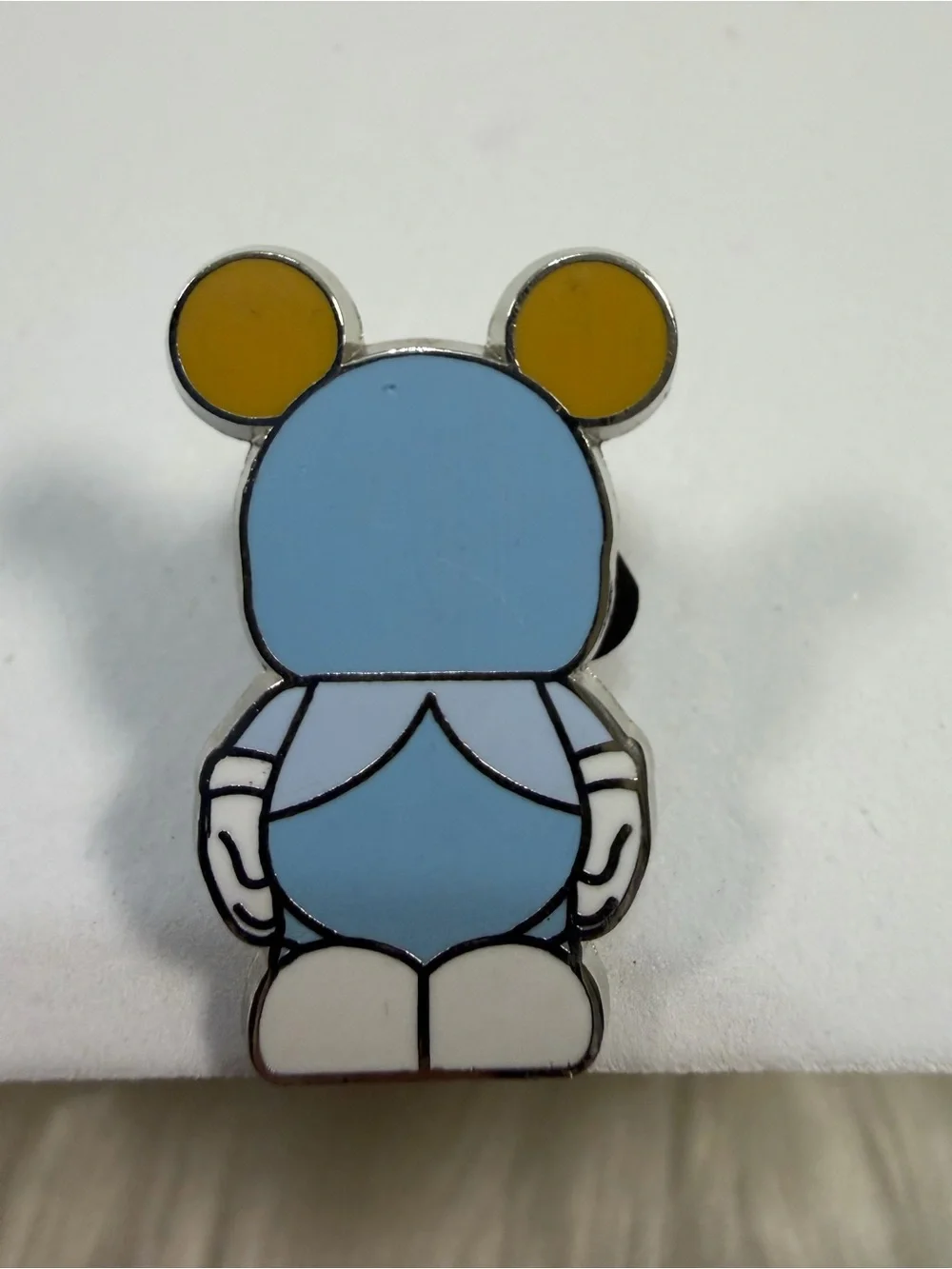 💙3/$20💙 Disney Mickey Mouse Blue White and Yellow Enamel Pin